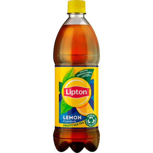 Напій б/а "Холодний чорний чай "Ліптон" зі смаком лимону" не газ. 0,85л