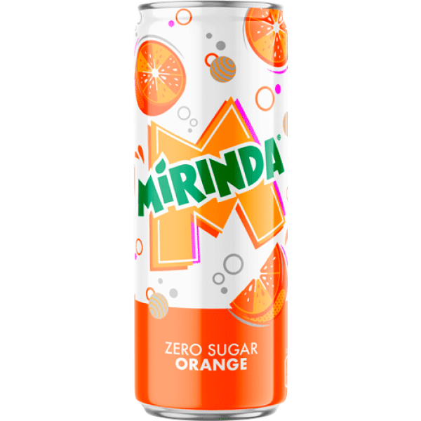 Напій б/а сильногаз. "Мірінда" апельсин 0,33л