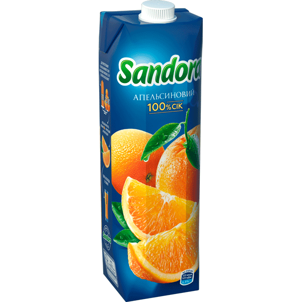 Сік апельсин SANDORA 0.5л