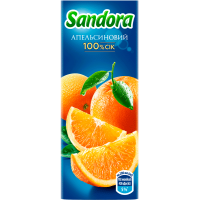 Сік апельсин SANDORA 0.2л